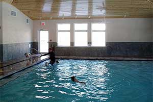 Another indoor pool room with humidity control by a DXair dehumidification system
