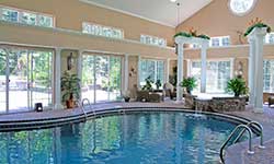 We custom design and engineer the dehumidification system for your pool room