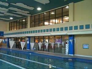Oveido, FL YMCA pool where a Dectron unit was replaced with a DXair system
